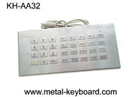 टिकाऊ लेजर उत्कीर्ण पात्रों के साथ स्टेनलेस स्टील कीबोर्ड चार्ज धातु